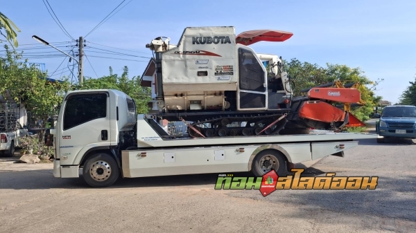 รถเกี่ยวข้าว KUBOTA DC-95GM อ.บ้านเหลื่อม ➤ บ.นาเสียว