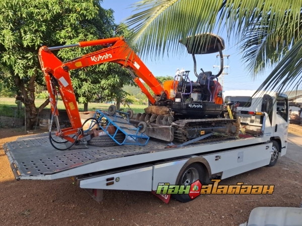 รถแบคโฮเล็ก อ.สอยดาว จ.จันทรบุรี ➤ อ.คอนสาร ชัยภูมิ