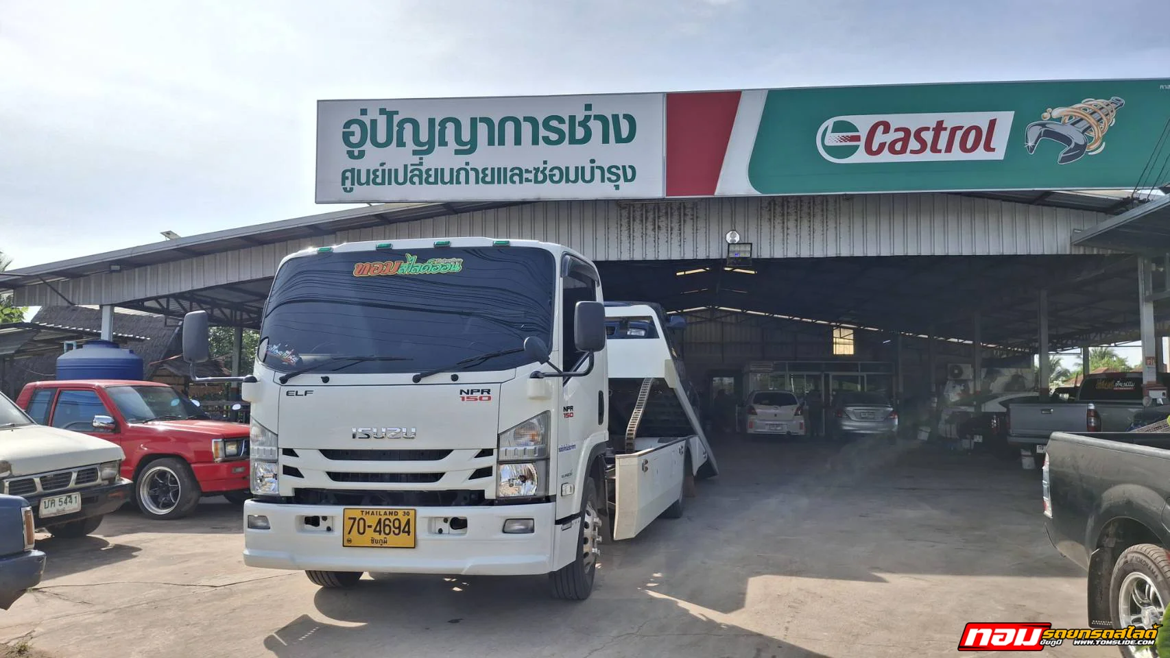 กระบะ ISUZU D-MAX บ.ท่าหินโงม ➤ อู่ปัญญาการช่าง