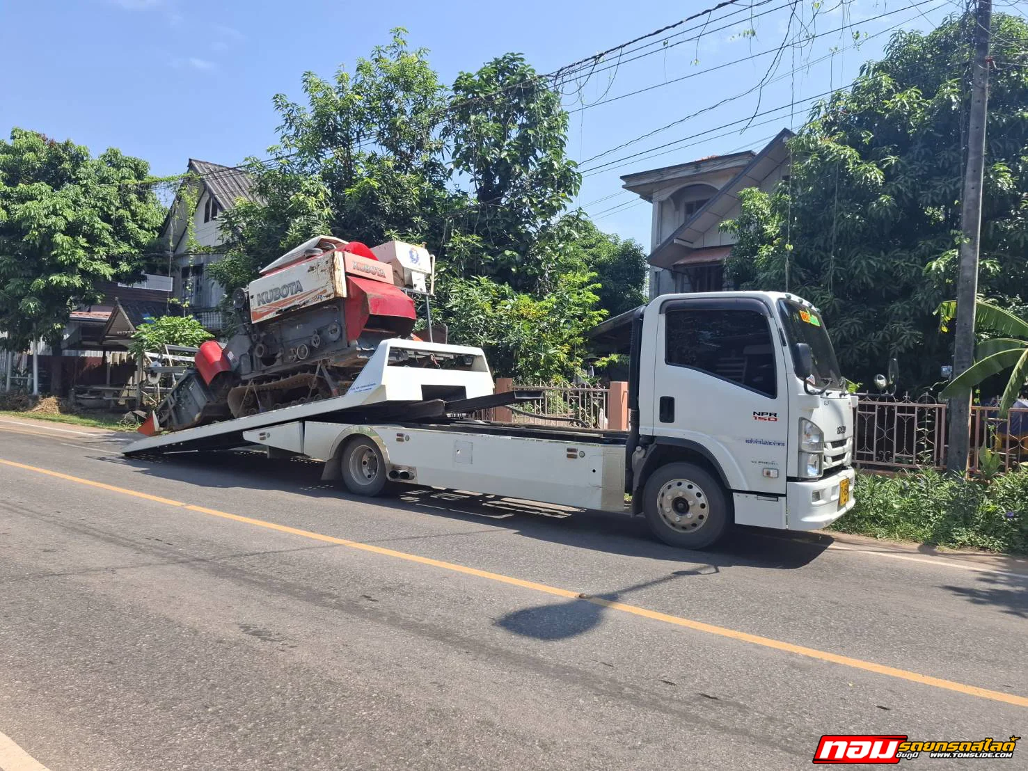 รถเกี่ยวข้าว จ.สกลนคร ➤ อ.พระยืน ขอนแก่น