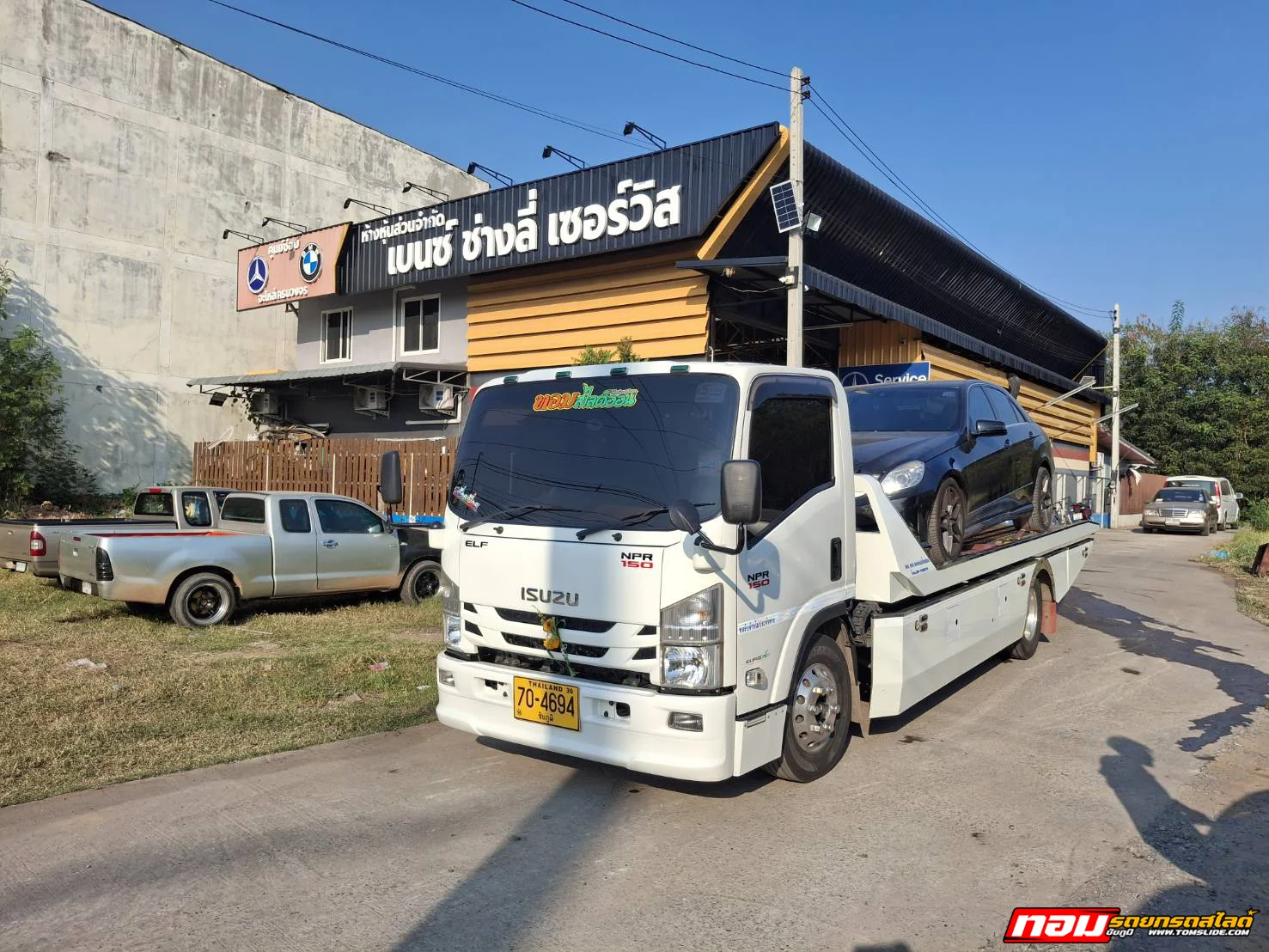 BENZ C250 บ.หนองหลอด ➤ อู่เบนซ์ช่างลี่
