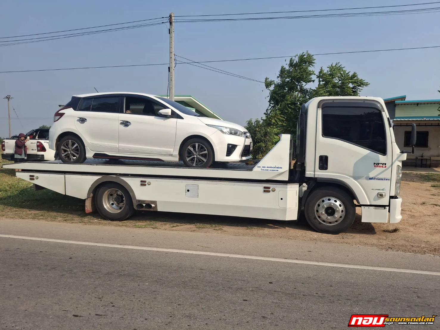 Toyota Yaris บ.หินกอง ➤ อู่ปัญญาการช่าง