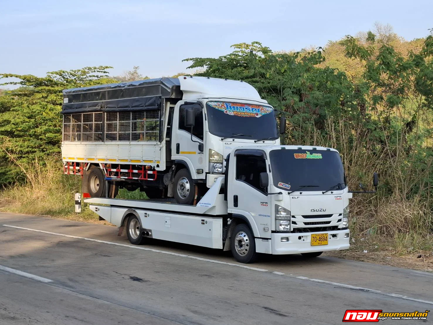 อีซูซุ NPR150 บ.ไทรงาม ชัยภูมิ ➤ อ.บึงสามพัน