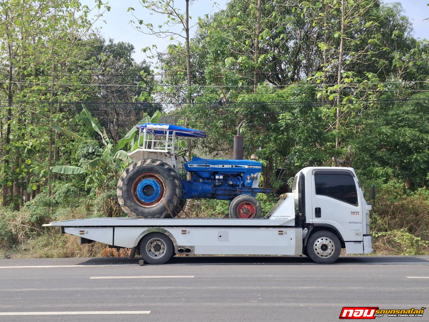 รถไถ FORD 6610 อ.คอนสวรรค์ ➤ อ.ทรายทองวัฒนา กำแพงเพชร