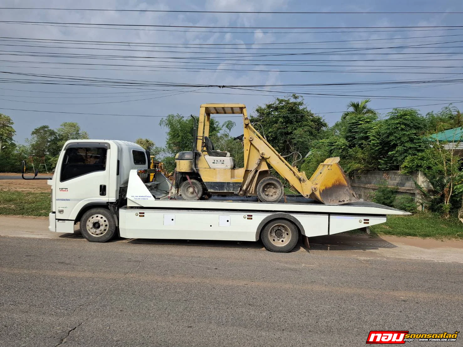 รถตัก บ.โพธิ์น้อย ➤ บ.หนองหญ้ารังกา