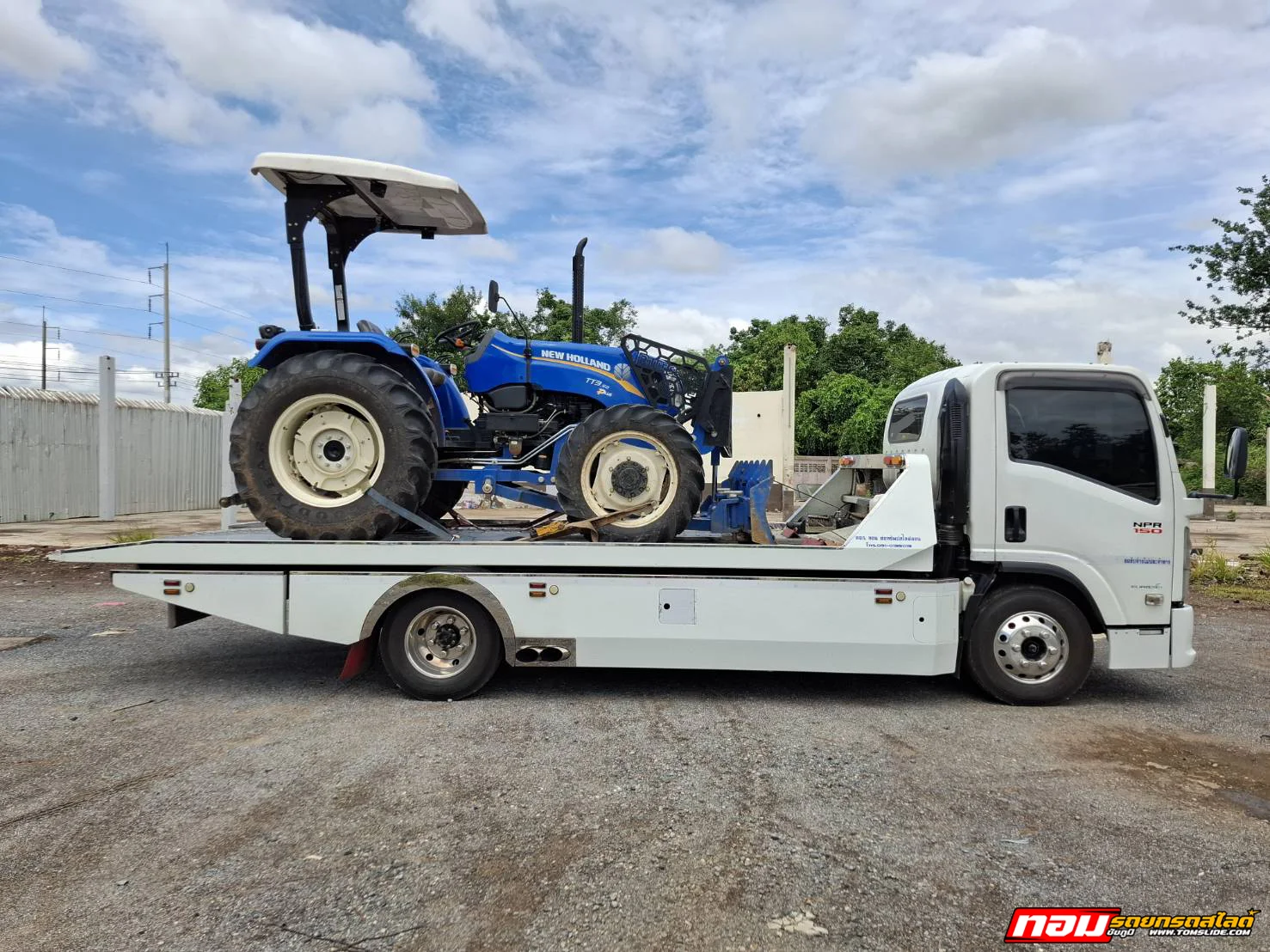 รถไถ New Holland TT3.50 Plus อ.บำเหน็จณรงค์ ➤ สยามอินเตอร์ ชัยภูมิ