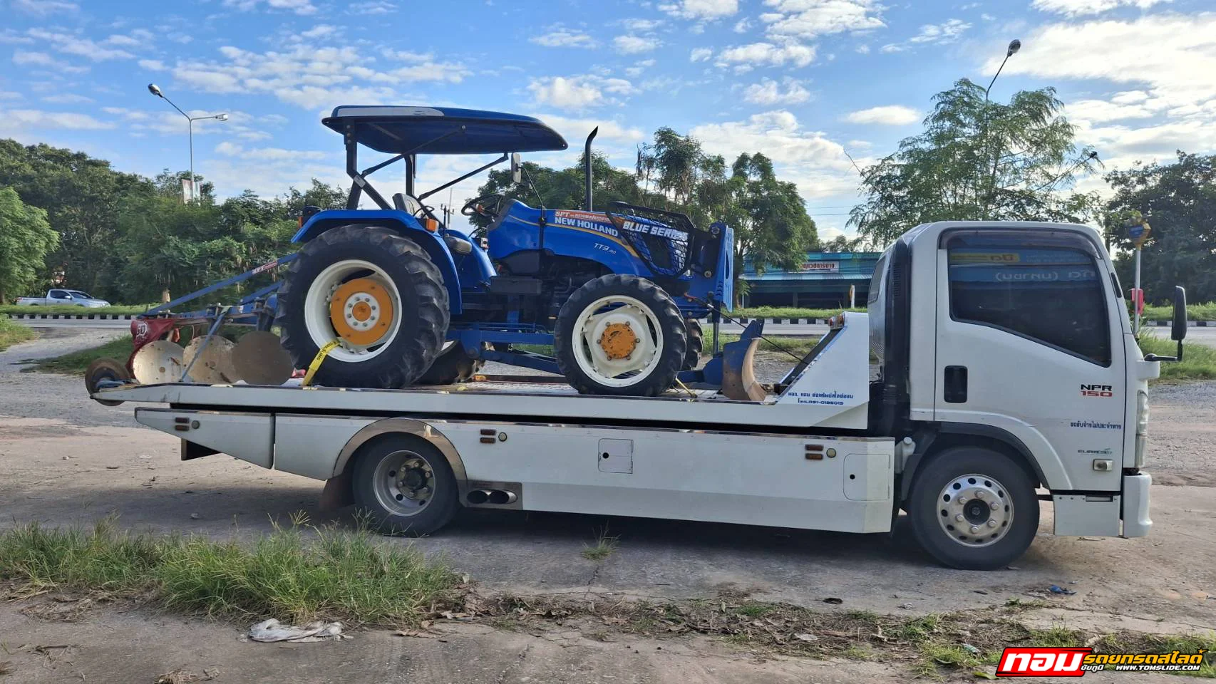 รถไถ NEW HOLLAND TT3.40 อ.เทพสถิต ➤ สยามอินเตอร์ชัยภูมิ