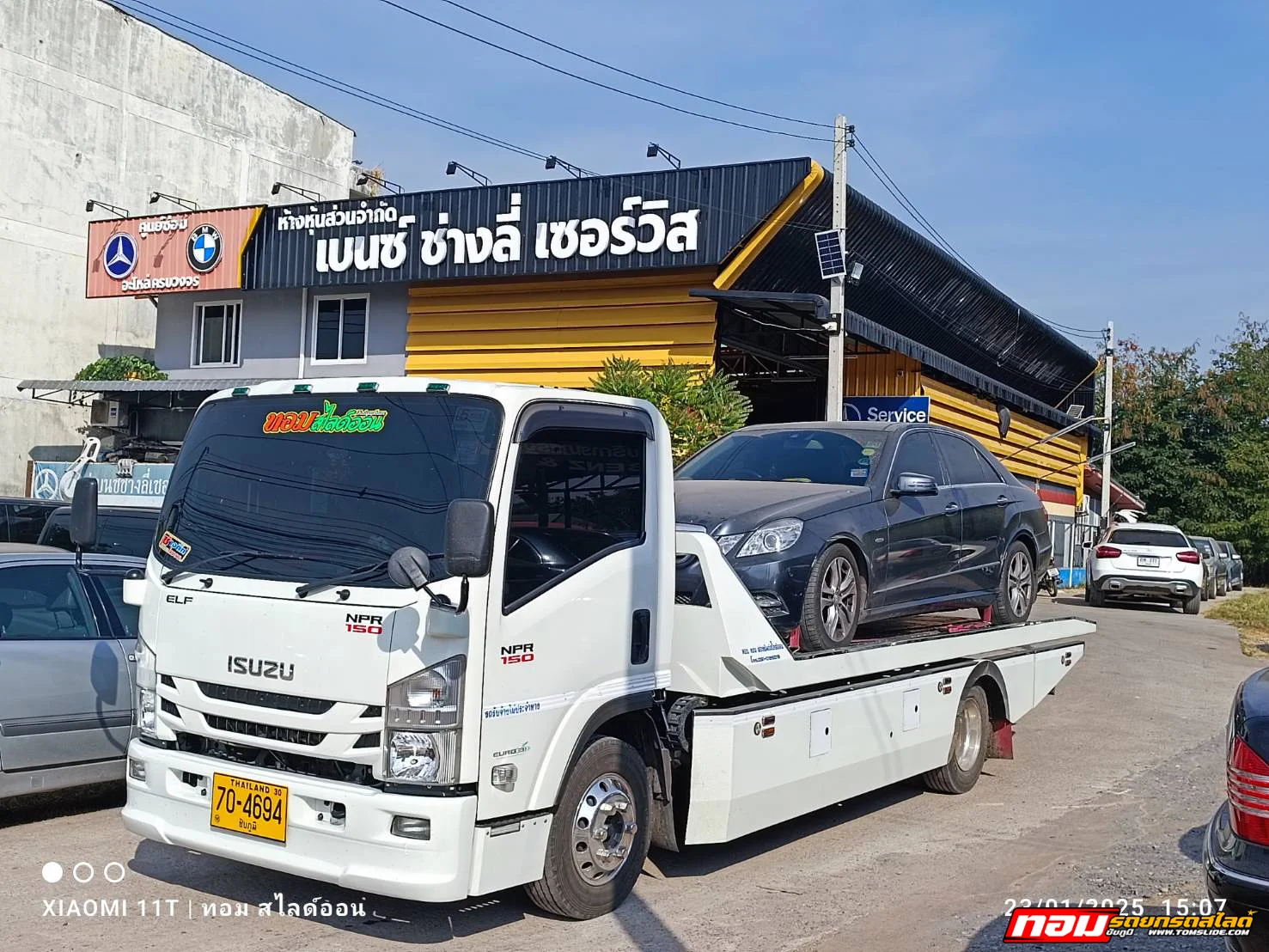 BENZ E250 หน้าโลตัส ➤ อู่เบนซ์ช่างลี่